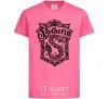 Kids T-shirt Slytherin logo heliconia фото