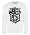 Sweatshirt Slytherin logo White фото