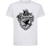 Kids T-shirt Ravenclaw logo White фото