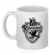 Ceramic mug Ravenclaw logo White фото