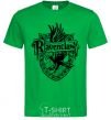 Men's T-Shirt Ravenclaw logo kelly-green фото