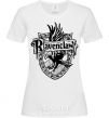 Women's T-shirt Ravenclaw logo White фото