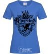 Женская футболка Ravenclaw logo Ярко-синий фото
