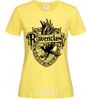 Women's T-shirt Ravenclaw logo cornsilk фото