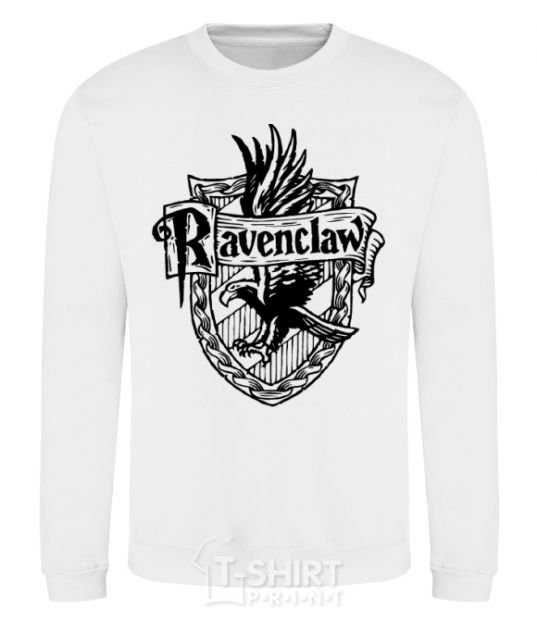 Sweatshirt Ravenclaw logo White фото