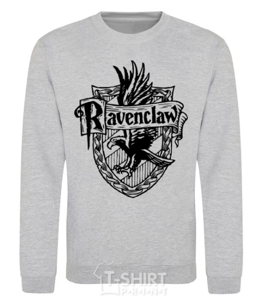 Sweatshirt Ravenclaw logo sport-grey фото