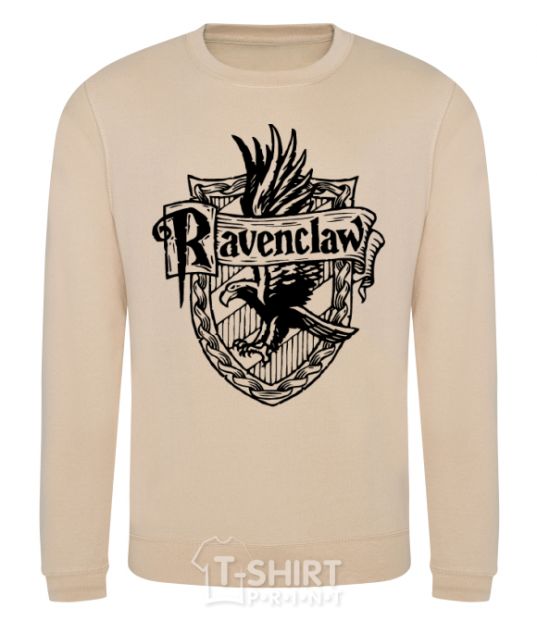 Sweatshirt Ravenclaw logo sand фото