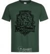 Мужская футболка Gryffindor logo Темно-зеленый фото