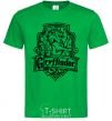 Мужская футболка Gryffindor logo Зеленый фото