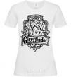 Women's T-shirt Gryffindor logo White фото