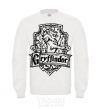 Sweatshirt Gryffindor logo White фото