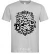 Men's T-Shirt Poufsouffle logo grey фото