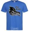 Men's T-Shirt Free Kisses dementor royal-blue фото