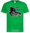 Men's T-Shirt Free Kisses dementor kelly-green фото