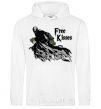 Men`s hoodie Free Kisses dementor White фото