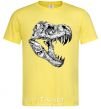 Men's T-Shirt Dino skull cornsilk фото