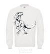 Sweatshirt Evil dinosaur White фото