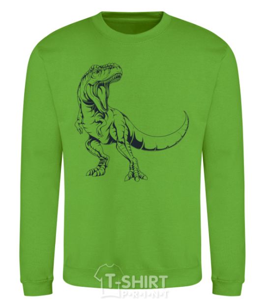 Sweatshirt Evil dinosaur orchid-green фото