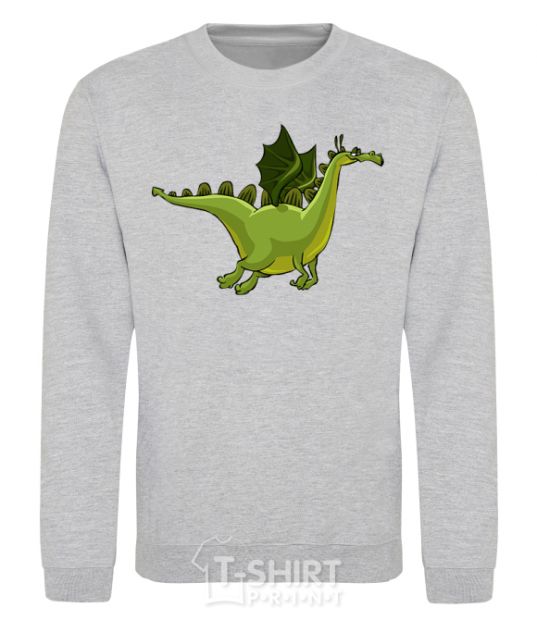 Sweatshirt Flying dragon V.1 sport-grey фото