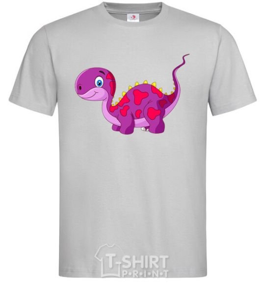 Men's T-Shirt Fuchsia dino grey фото