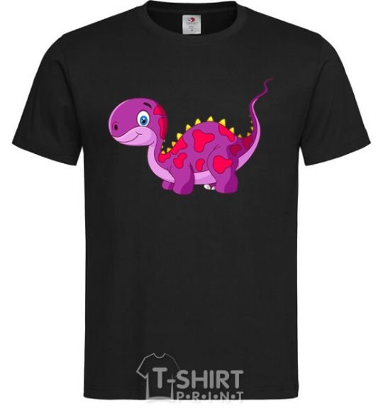 Мужская футболка Fuchsia dino Черный фото