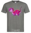 Men's T-Shirt Fuchsia dino dark-grey фото