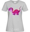 Women's T-shirt Fuchsia dino grey фото