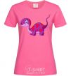 Women's T-shirt Fuchsia dino heliconia фото