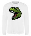 Sweatshirt Screaming dino White фото