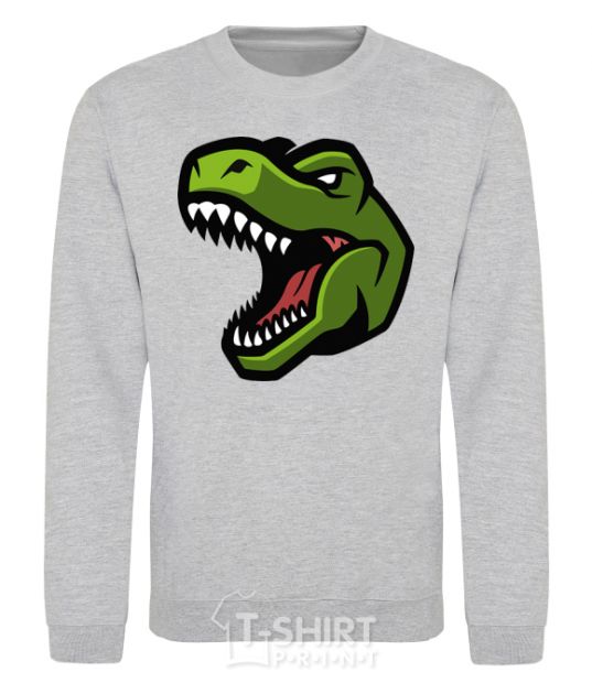 Sweatshirt Screaming dino sport-grey фото