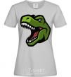 Women's T-shirt Screaming dino grey фото