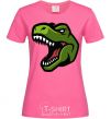 Women's T-shirt Screaming dino heliconia фото