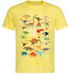 Men's T-Shirt Multicolor dinos cornsilk фото