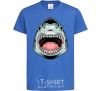 Детская футболка Angry Shark Ярко-синий фото