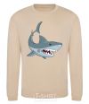 Sweatshirt Gray shark sand фото