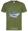 Men's T-Shirt Gray shark millennial-khaki фото