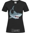 Women's T-shirt Gray shark black фото