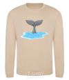 Sweatshirt Shark's tail sand фото