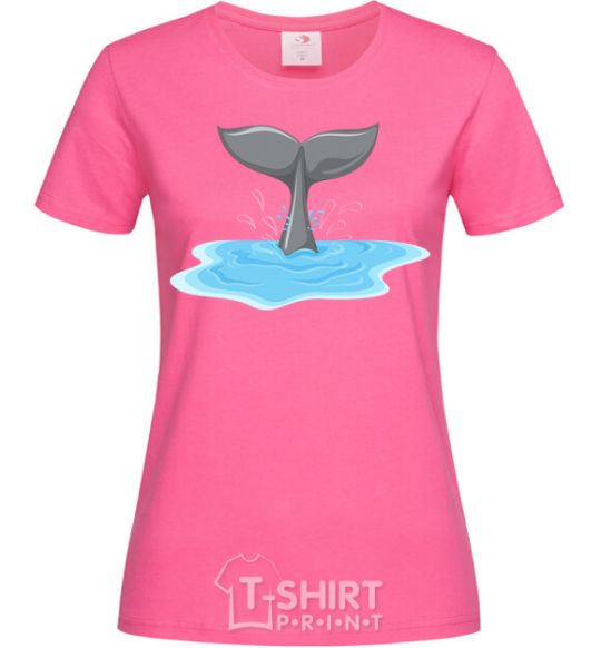 Women's T-shirt Shark's tail heliconia фото