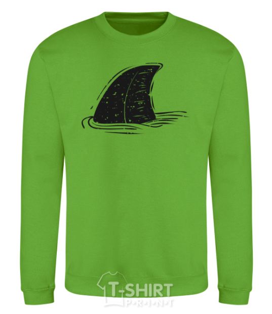 Sweatshirt Shark fin orchid-green фото