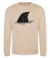 Sweatshirt Shark fin sand фото