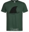 Men's T-Shirt Shark fin bottle-green фото