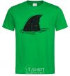 Men's T-Shirt Shark fin kelly-green фото