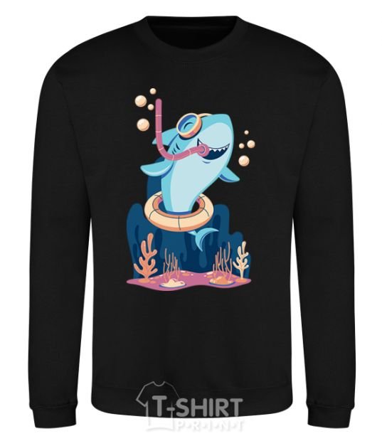 Sweatshirt Baby shark black фото