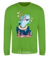 Sweatshirt Baby shark orchid-green фото