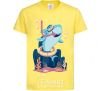 Kids T-shirt Baby shark cornsilk фото