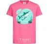 Kids T-shirt Turquoise sharks heliconia фото