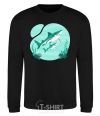 Sweatshirt Turquoise sharks black фото