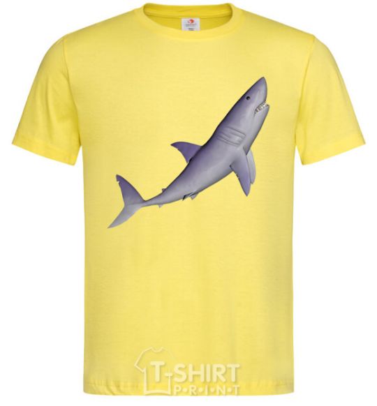 Men's T-Shirt Violet shark cornsilk фото