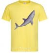 Men's T-Shirt Violet shark cornsilk фото